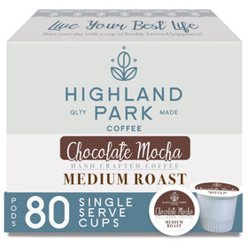 Highland Park Chocolate Mocha pod for indulgent mornings.