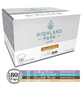Highland Park Chocolate Mocha pod delivering rich flavor notes