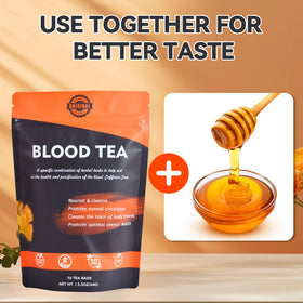 Hiherbs brewed tea cup ready for a comforting daily ritual.