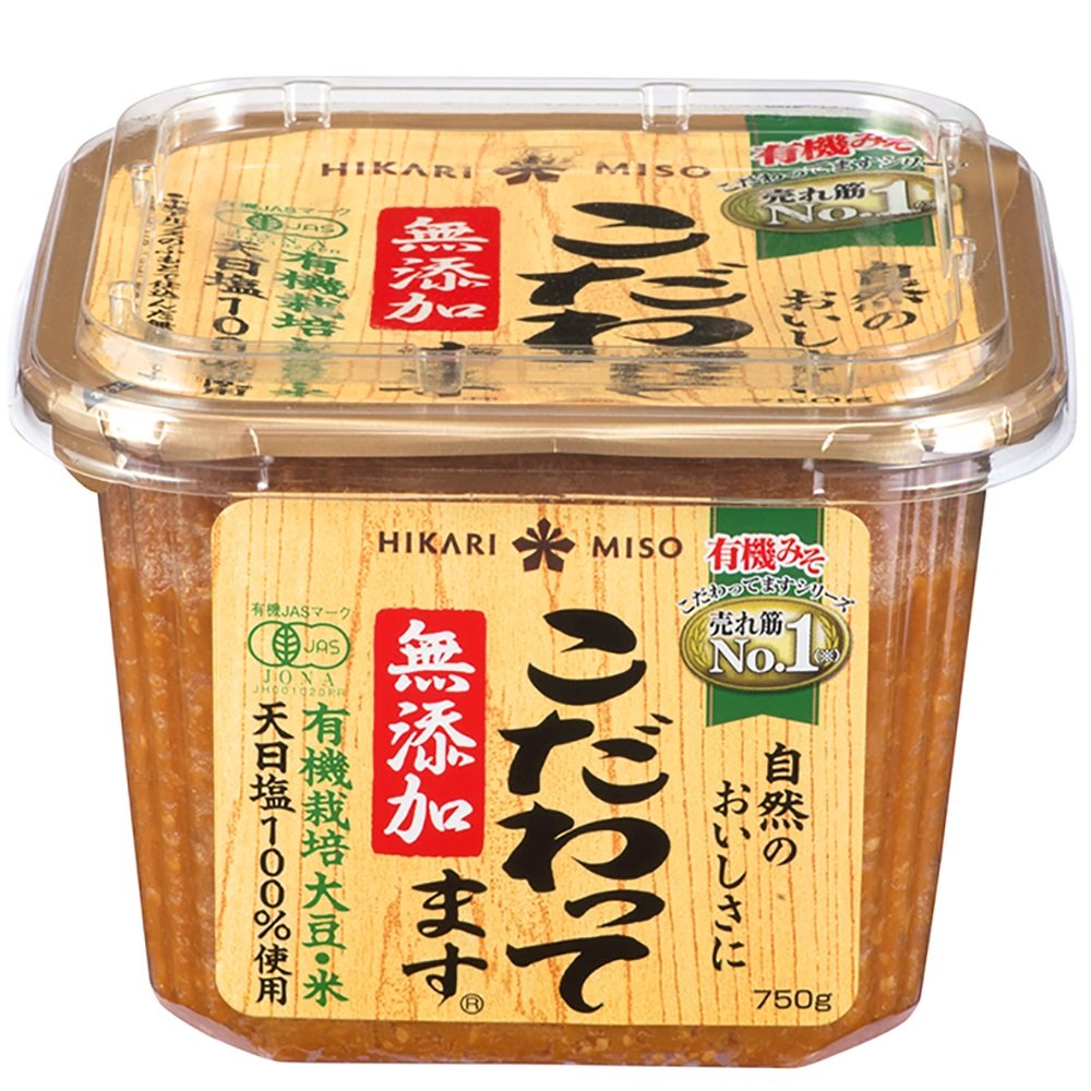 Hikari Miso red koji miso 750g jar adds rich umami to soups and sauces