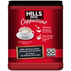 Hills Bros Cappuccino Mix creamer addition for smoother sipping
