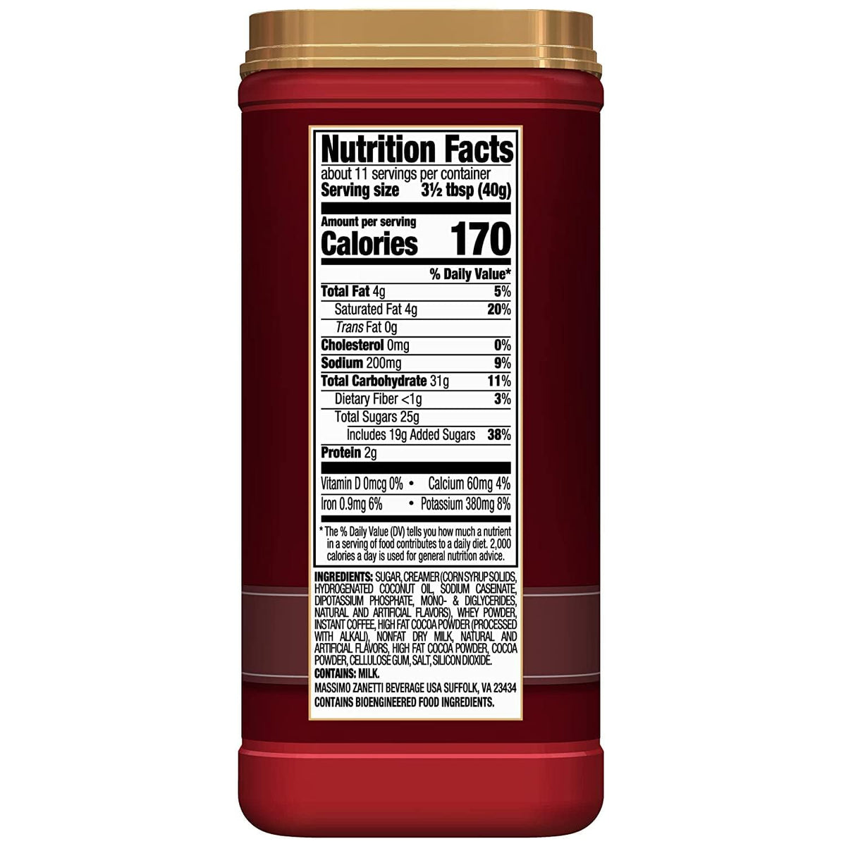 Hills Bros hot-water mix for a cozy, cafe-style cappuccino.