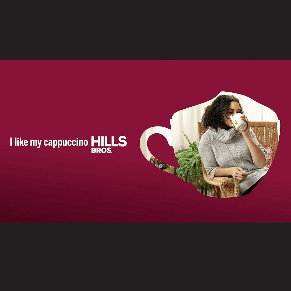 Hills Bros pack-of-3 label highlights value and convenience