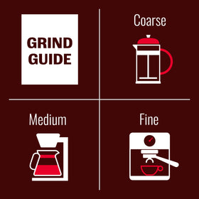 Hills Bros steaming cup of medium roast showcases aroma.