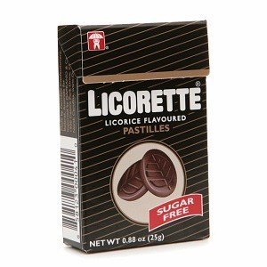 HILRITORI Ferndale Sugar Free Licorette 12ct pack for on the go snacking