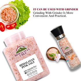 Himalayan Chef 5 lb coarse salt pack, bulk supply for cooking and seasoning.