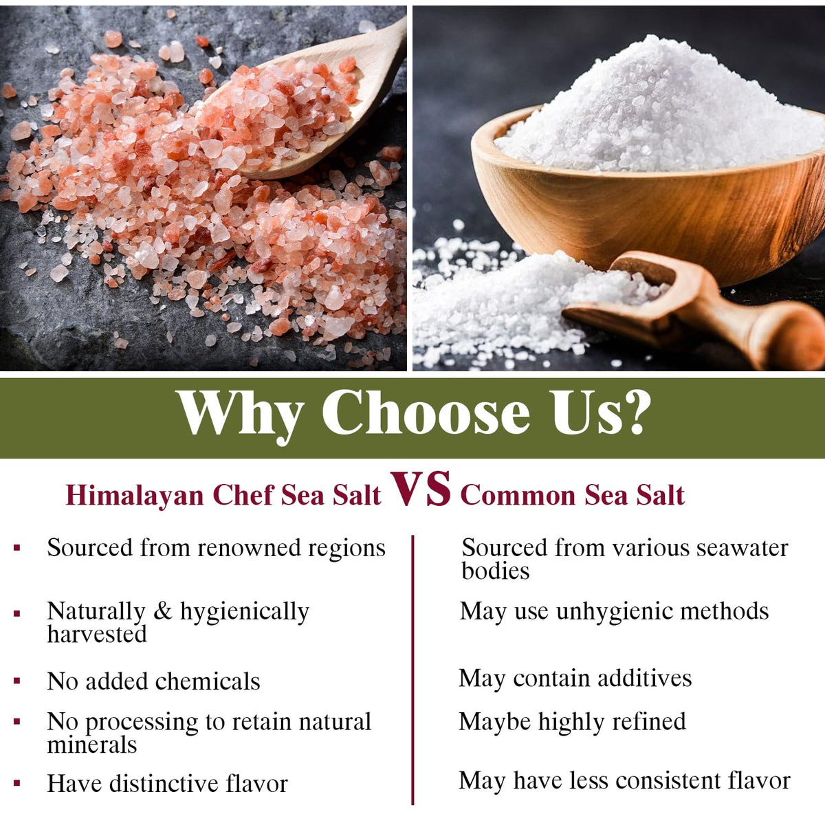 Himalayan Chef pink salt measured in a spoon for recipes.