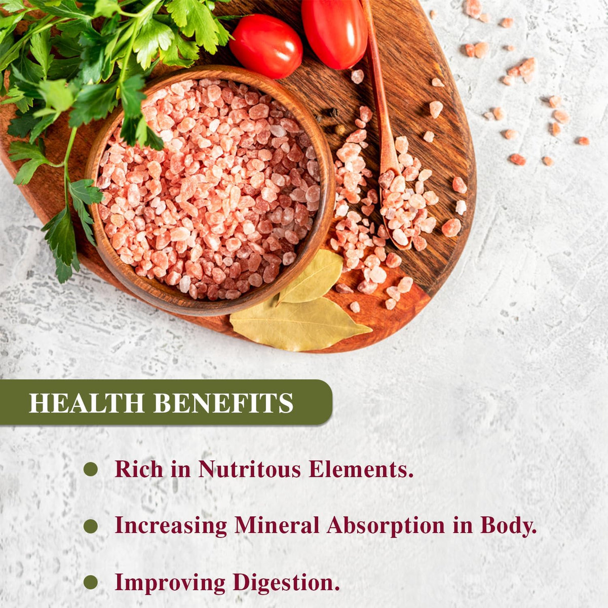 Himalayan Chef pink salt for everyday cooking, finishing dishes, and more.