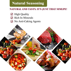 Himalayan Chef pink salt bath use option for a relaxing soak.