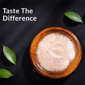 Himalayan Chef pink salt in shaker for convenient seasoning