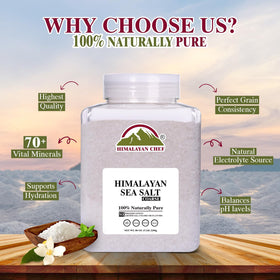 Himalayan Chef salt grinder refill pack ready for consistent seasoning