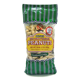 Close-up of Hines peanuts highlighting fresh unsalted quality