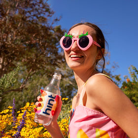 Fridge-friendly Hint case storage keeps hydration within reach.