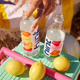 Still water with real fruit essence from Hint for a crisp, refreshing taste.