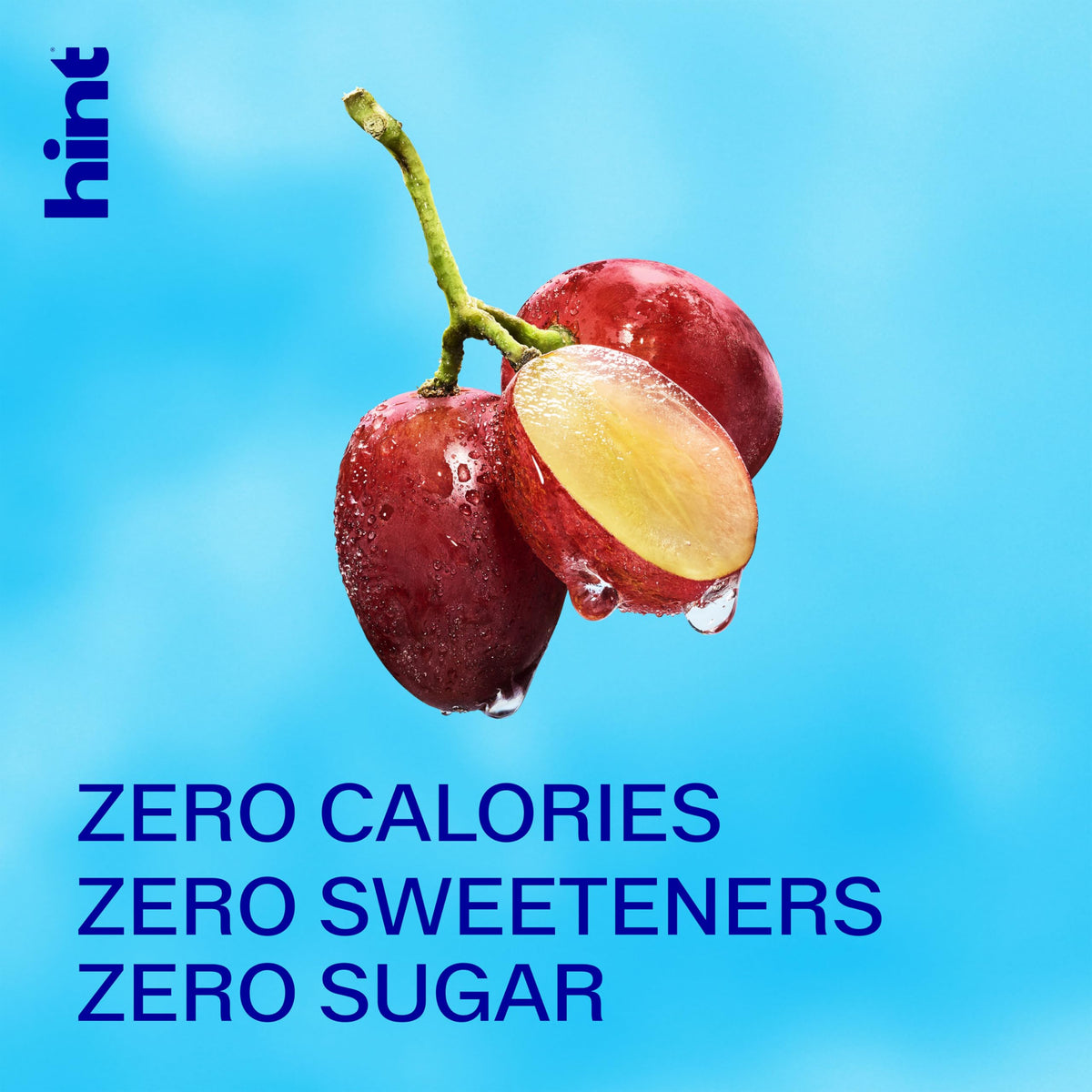 Hint grape flavored water provides everyday hydration with zero sugar and calories