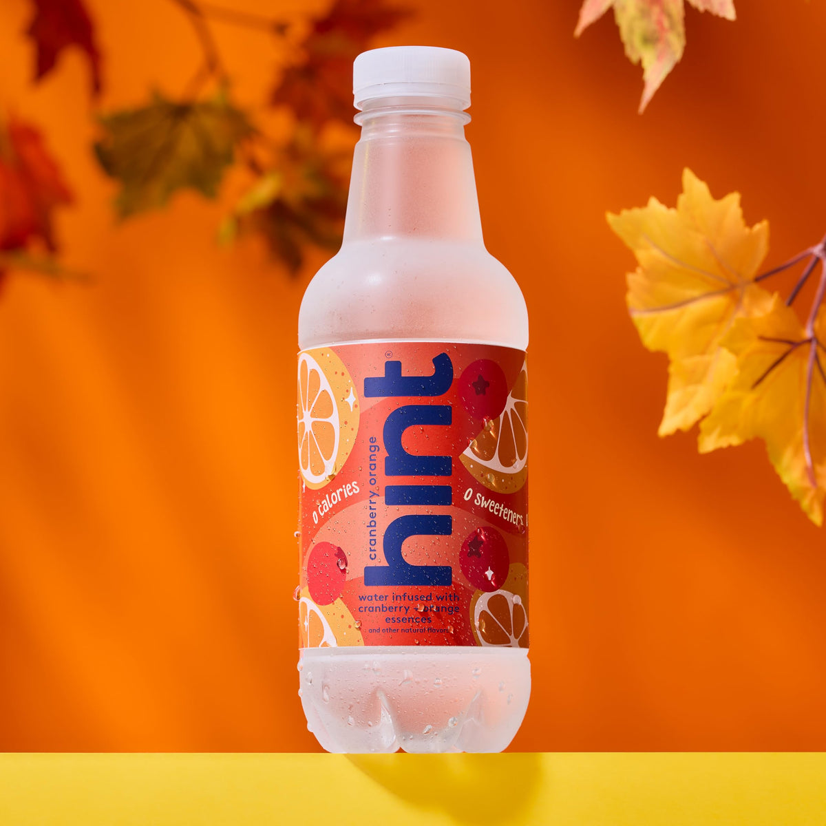 Hint natural essences bottle highlight clean tasting hydration.
