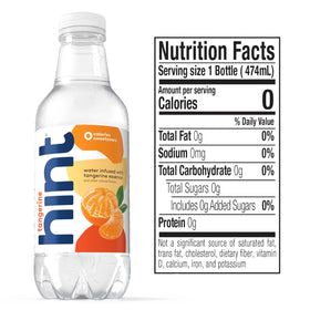 Hint pour into glass shows easy, on-the-go hydration without calories.