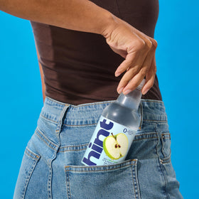 Hint still water flavor closeup conveys calm hydration without fizz.