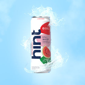 Hint Watermelon close-up can emphasizes pure water and fruit essence.