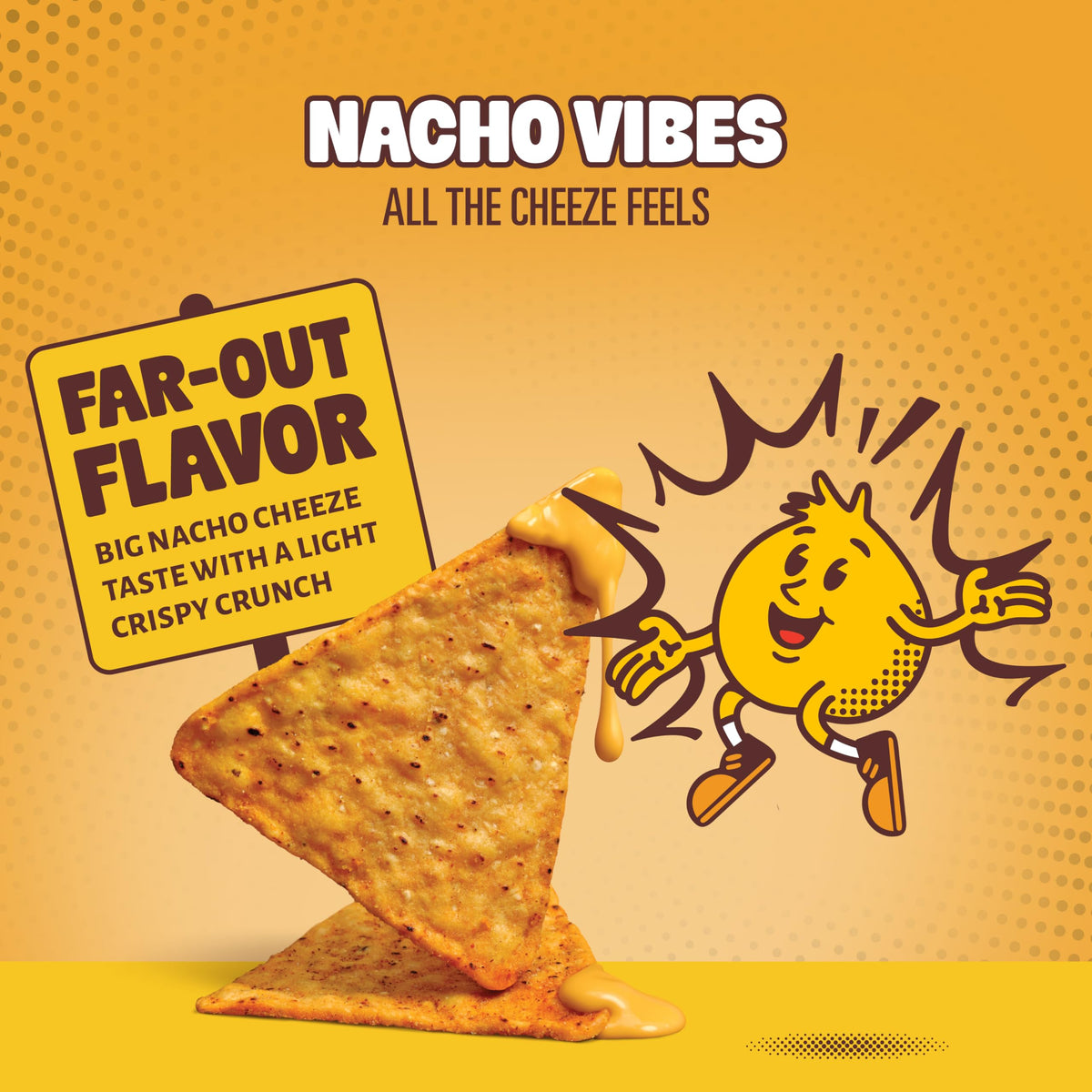 HIPPEAS chickpea-tortilla chips closeup crunch emphasizes crisp texture and protein