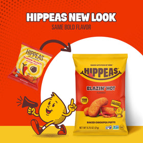 HIPPEAS flavor-blast-bowl serves as party-ready crunchy snack option.