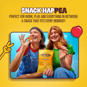 HIPPEAS nacho vibes chips paired with dips-ready idea for gatherings