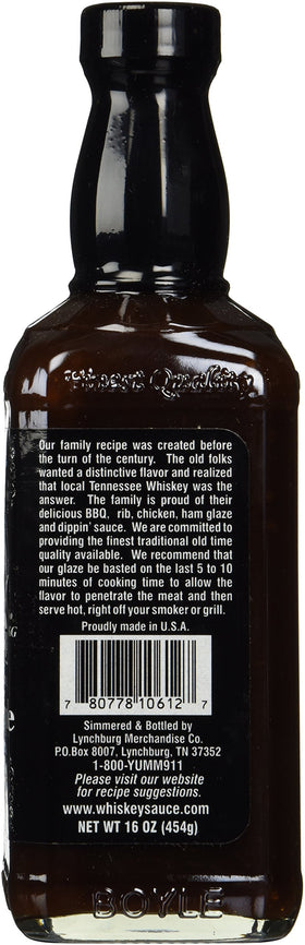 Historic Lynchburg Swineapple rib glaze dippin' sauce jar enhances grilling with tangy pineapple sweetness.