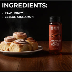 HIVE Food Co. infused honey cinnamon kitchen scene inspires cooking ideas.
