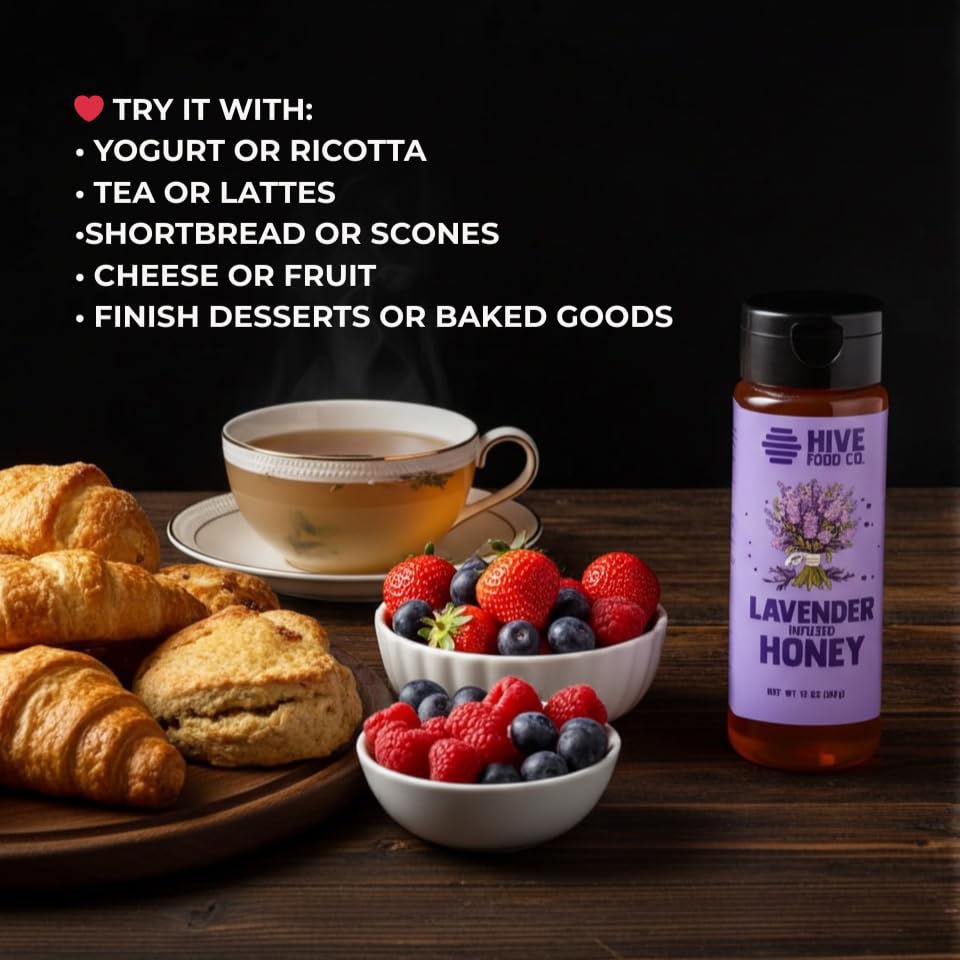 HIVE Food Co. Lemon-infused honey swirl brightens sauces and marinades.