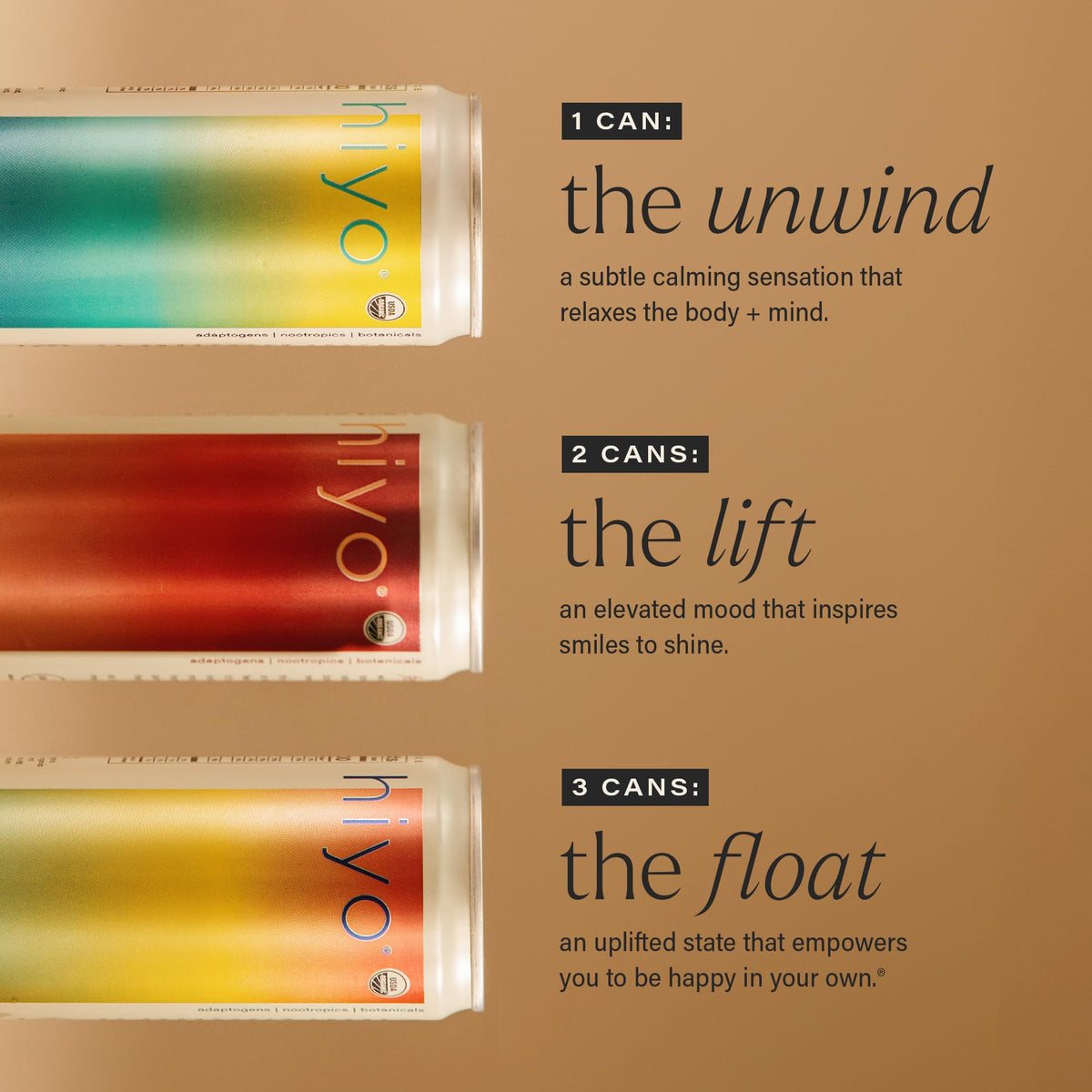 HIYO Organic Social Tonic pour into a glass conveys a calm, flavorful break.