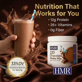 HMR 120 shake with nut butter adds creaminess and extra protein.