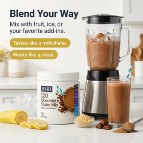 HMR 120 shake on-the-go bottle ready for busy mornings.
