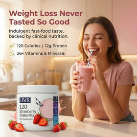 HMR 120 Shake with fruit toppings for customization