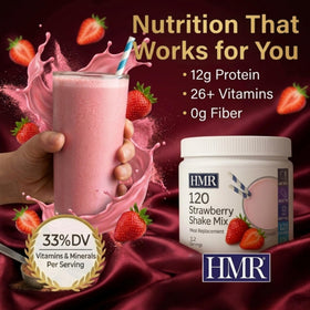 HMR 120 Shake measuring cup with powder ready