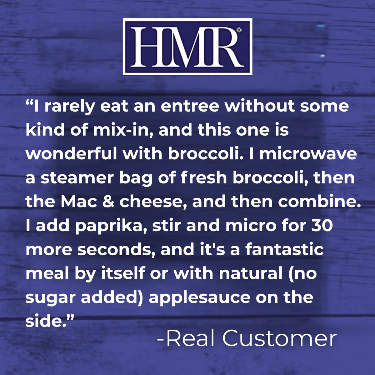 HMR Chicken Pasta Parmesan entrée closeup cheese topping for flavor
