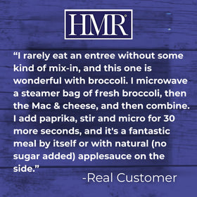 HMR Chicken Pasta Parmesan shelf-stable package, ideal for on-the-go meals