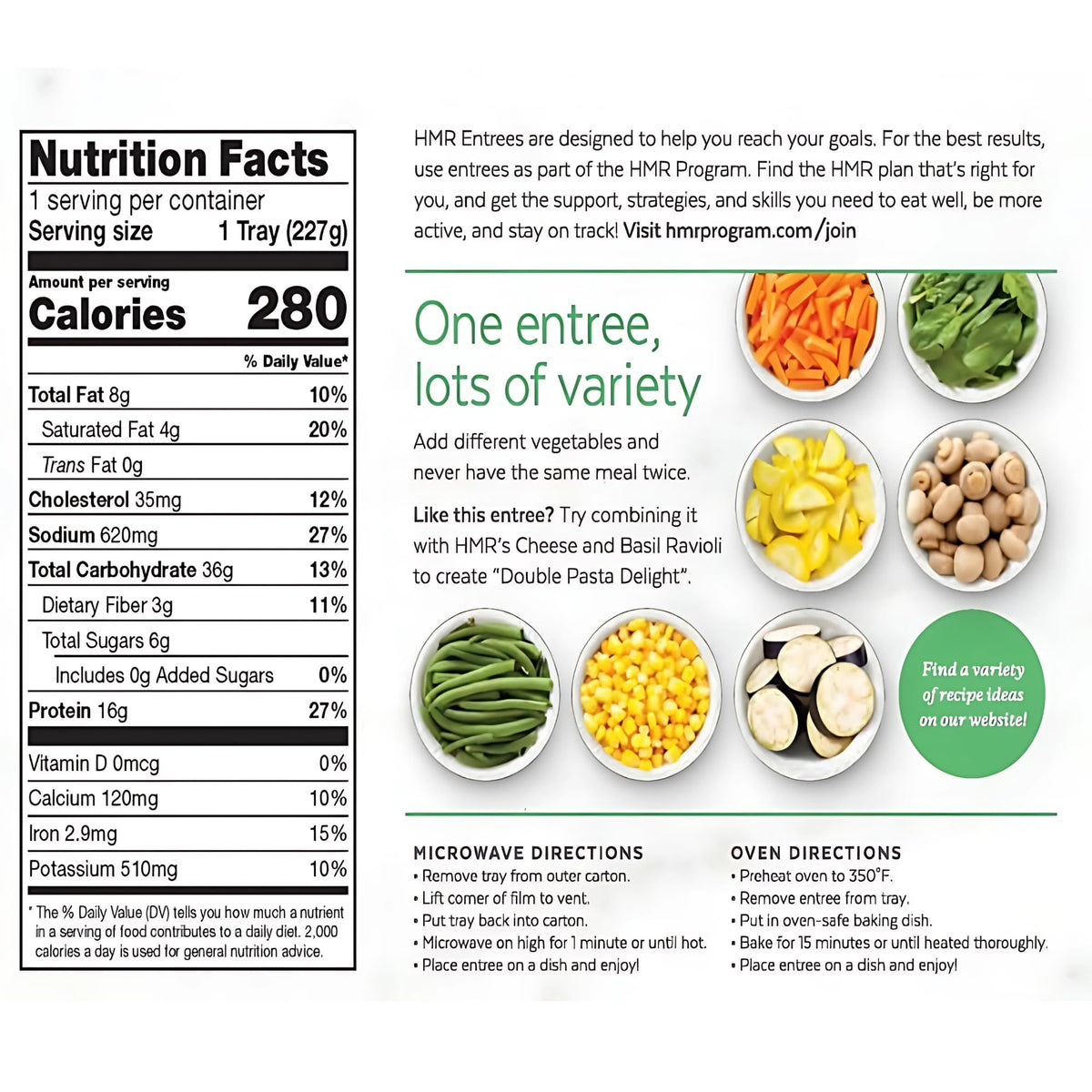 HMR Plan offers balanced, calorie-controlled meals for weight management.