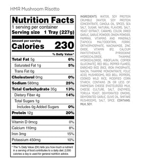 HMR logo on packaging reinforces trusted ready-to-eat meal