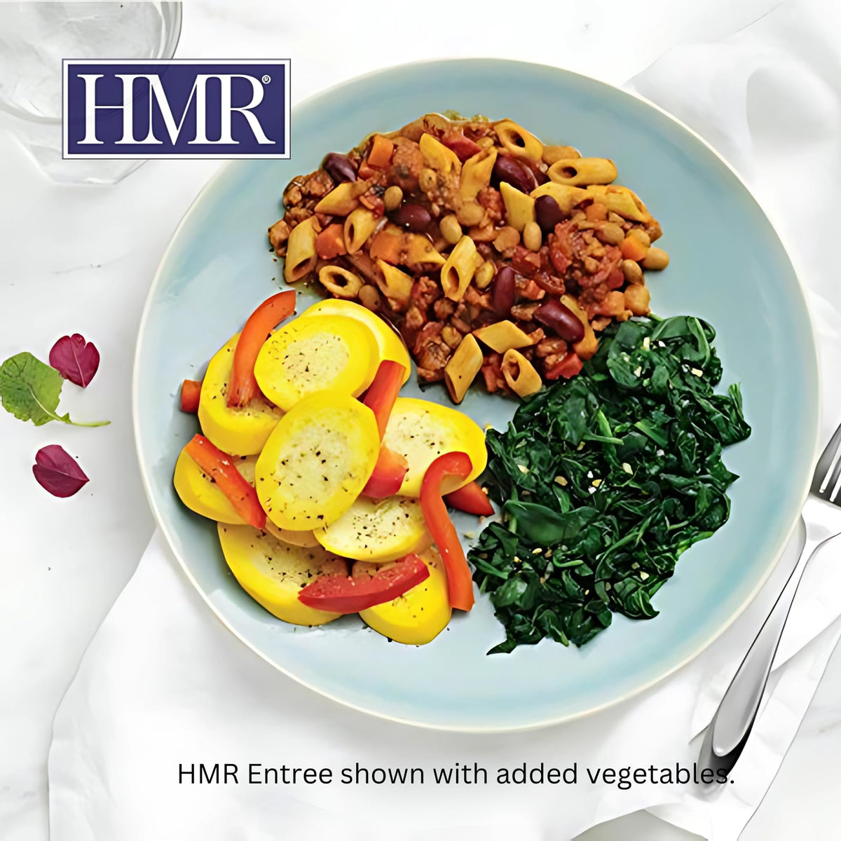 HMR Pasta Fagioli entrée microwaves in minutes for busy days