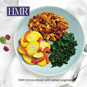 HMR Pasta Fagioli entrée microwaves in minutes for busy days