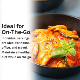 HMR Pasta Picks portions—seven to eight ounce meals ideal for controlled daily portions.