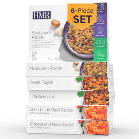 HMR Mushroom Risotto entrée in 8oz serving for a quick lunch