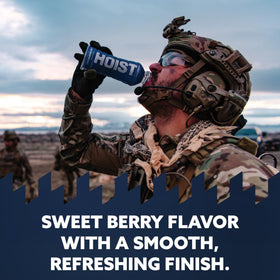 HOIST blue raspberry pack of 12, ready for teams and households.