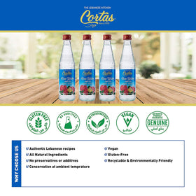 HolanDeli chocolate mints included with Cortas rose water pack.