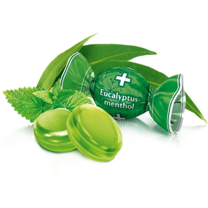 HolanDeli eucalyptus menthol candy pack offers a refreshing minty break.