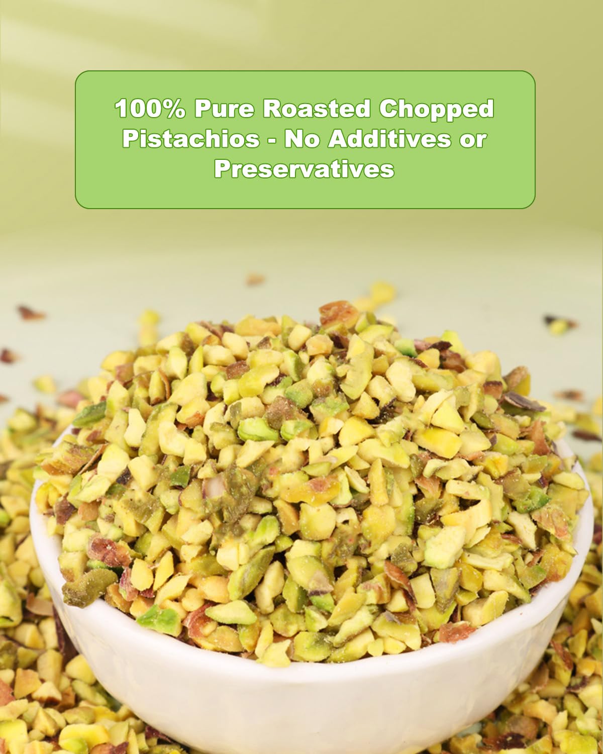 HOLFLYING pistachio dessert topping elevates ice cream, yogurt, or energy bites.
