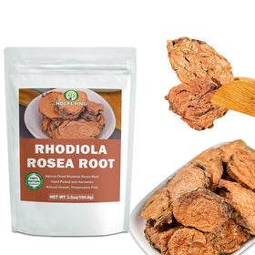 HOLFLYING premium rhodiola root, additive-free and GMO-free.