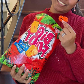 Holiday Big Foot Caribbean-made snack pack, great for sharing anytime