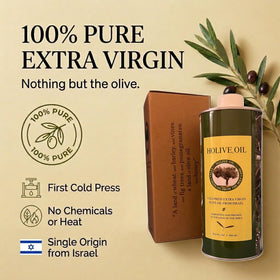 HOLIVE Israel olive trees under sun conveying early harvest freshness and flavor