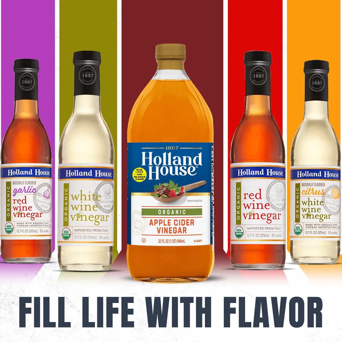 Holland House Apple Cider Vinegar close-up of the Mother and cloudy appearance